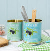 Medium Vintage Style Bonavento Olive Tins at Albert & Moo