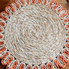 Orange Trim Corn Husk Placemat by Rex London at Albert & Moo