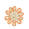 Orange Trim Corn Husk Coaster Tableware at Albert & Moo