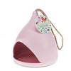 Pink Bamboo Fibre Bird Feeder by Rex London at Albert & Moo