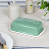 Green Ceramic Butter Dish at Albert & Moo