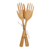 Bamboo Hand Salad Servers | Albert & Moo