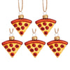 Pizza Slices Baubles in Pizza Box