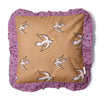 Frilled Bird Cushion