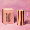 Maegen Pink & Burgundy Striped Jug at Albert & Moo for interiors and gifts