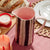 Maegen Pink & Burgundy Striped Jug at Albert & Moo for interiors and gifts