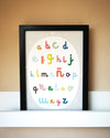 ABC A4 Print by Haciendo el Indio at Albert & Moo