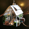 Greenhouse shaped Christmas tree bauble at Albert & Moo