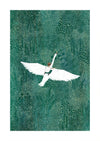 The Swan A3 Print by Fleck Illustration at Albert & Moo