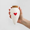 White Heart Olla -The Plant Waterer by Pepin at Albert & Moo
