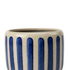 Burgon & Ball Blue Stripe 13 cm Indoor Plant Pot