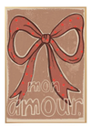 Bow Art Print 50 X 70CM by Studio Loco at Albert & Moo